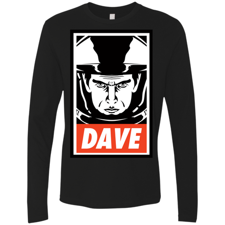 T-Shirts Black / Small Dave Men's Premium Long Sleeve
