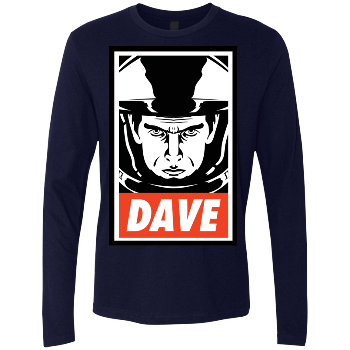 T-Shirts Midnight Navy / Small Dave Men's Premium Long Sleeve