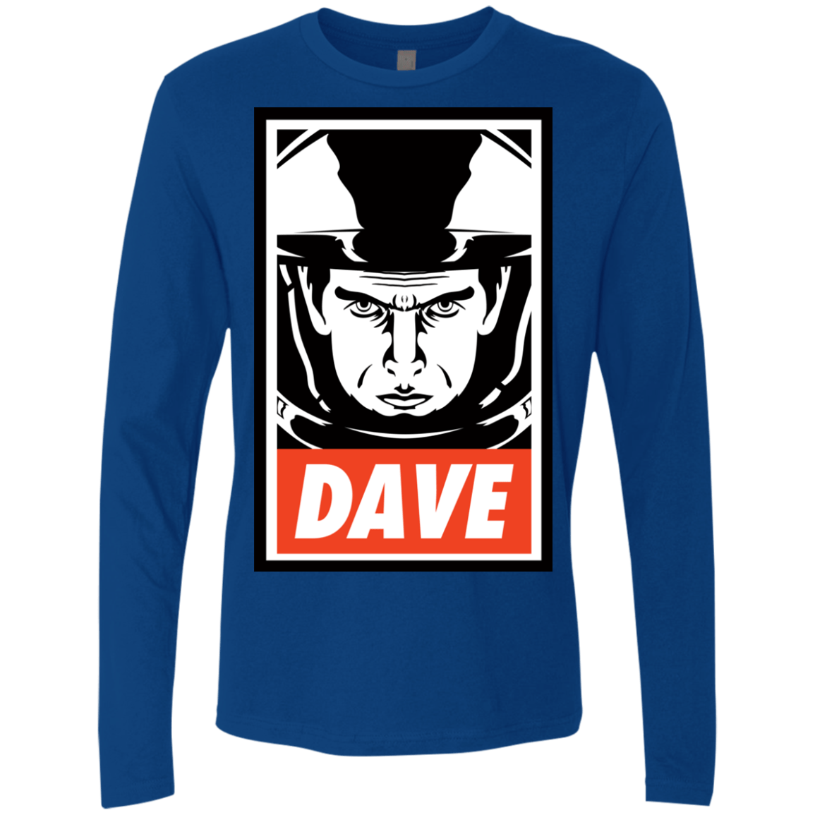 T-Shirts Royal / Small Dave Men's Premium Long Sleeve