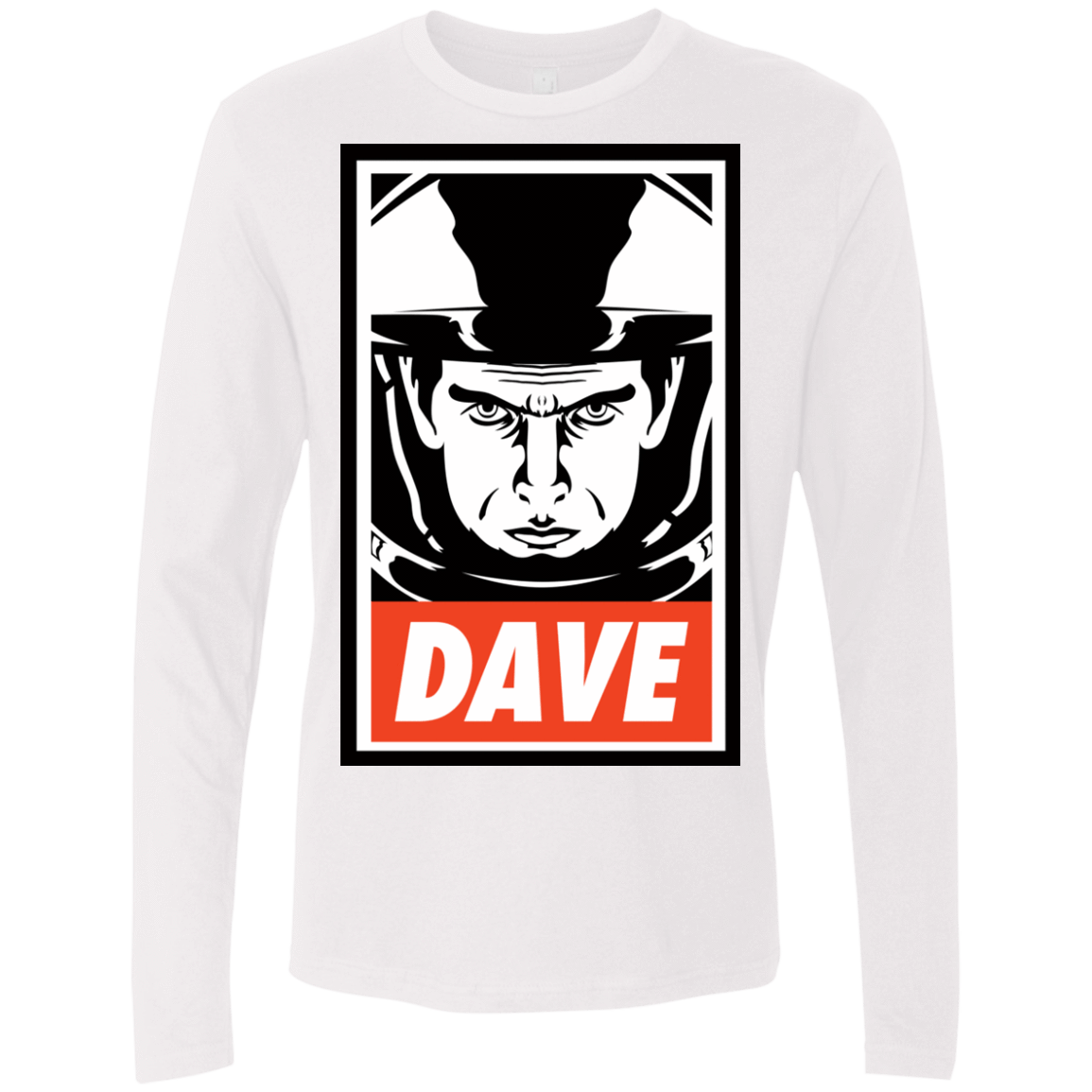 T-Shirts White / Small Dave Men's Premium Long Sleeve