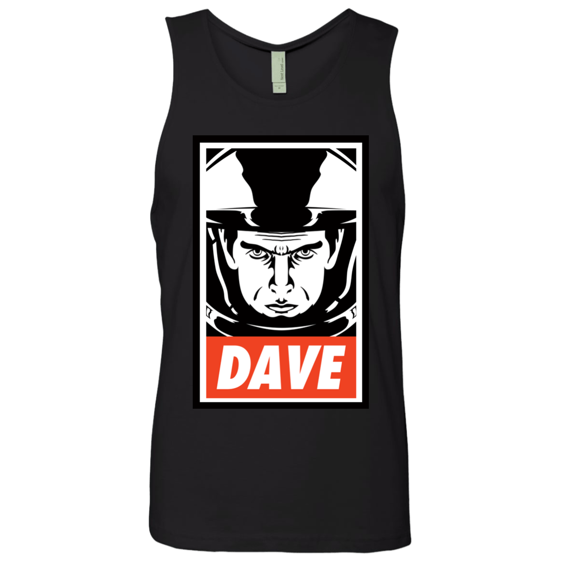 T-Shirts Black / Small Dave Men's Premium Tank Top