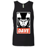 T-Shirts Black / Small Dave Men's Premium Tank Top