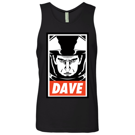 T-Shirts Black / Small Dave Men's Premium Tank Top