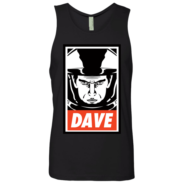 T-Shirts Black / Small Dave Men's Premium Tank Top