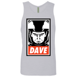 T-Shirts Heather Grey / Small Dave Men's Premium Tank Top