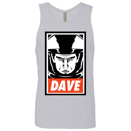 T-Shirts Heather Grey / Small Dave Men's Premium Tank Top