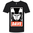 T-Shirts Black / X-Small Dave Men's Premium V-Neck