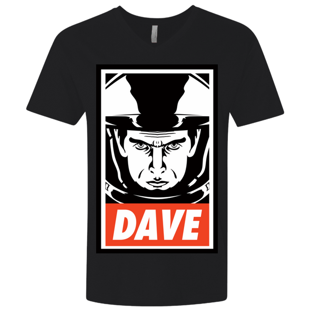 T-Shirts Black / X-Small Dave Men's Premium V-Neck