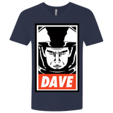 T-Shirts Midnight Navy / X-Small Dave Men's Premium V-Neck