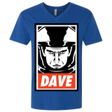 T-Shirts Royal / X-Small Dave Men's Premium V-Neck