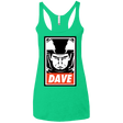 T-Shirts Envy / X-Small Dave Women's Triblend Racerback Tank
