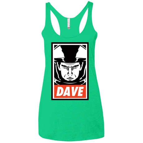 T-Shirts Envy / X-Small Dave Women's Triblend Racerback Tank