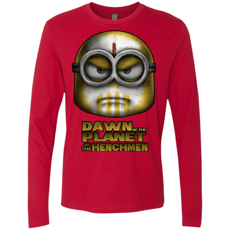 T-Shirts Red / Small Dawn Henchmen Men's Premium Long Sleeve