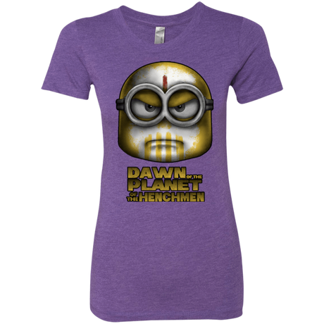 T-Shirts Purple Rush / Small Dawn Henchmen Women's Triblend T-Shirt