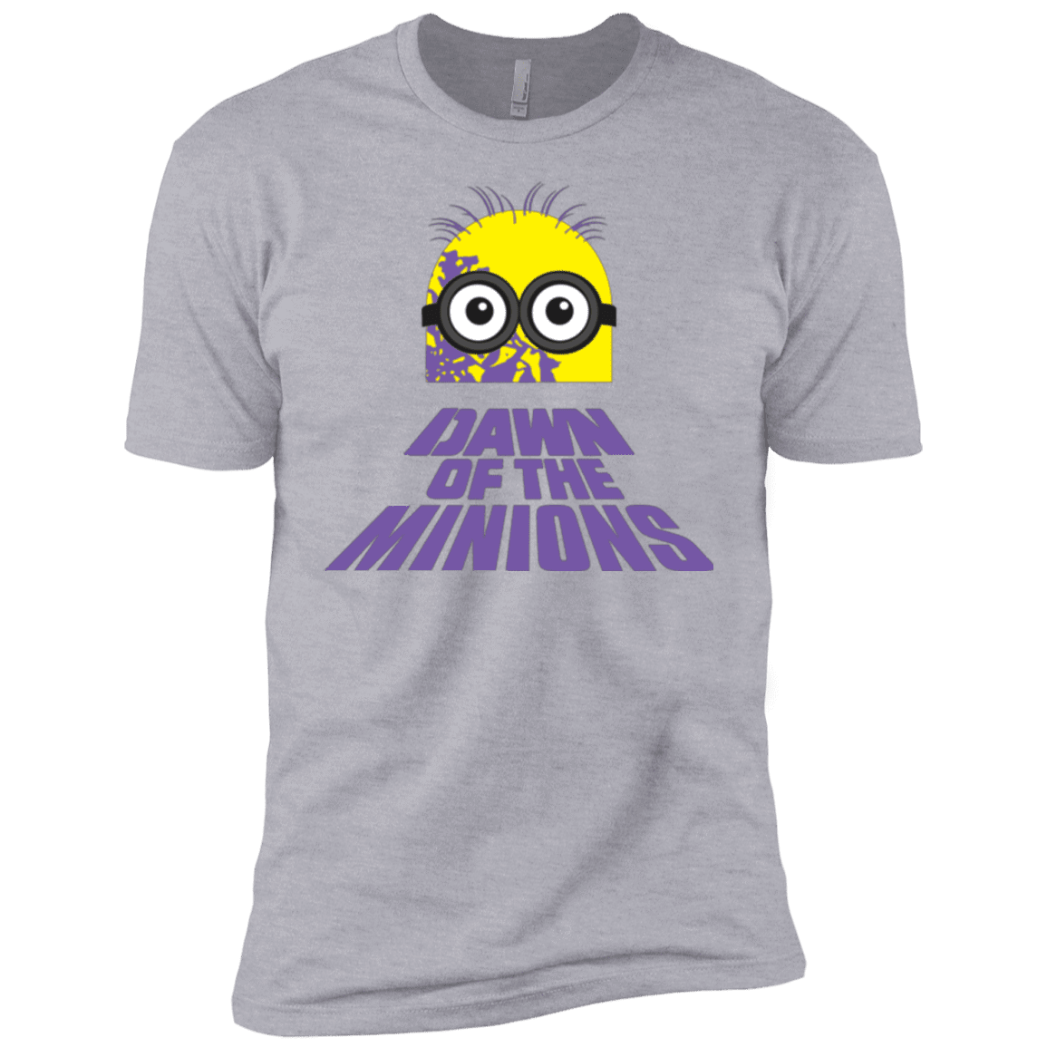 T-Shirts Heather Grey / YXS Dawn Minion Boys Premium T-Shirt