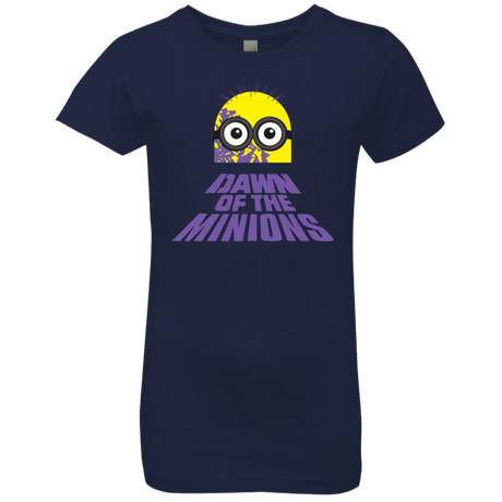 T-Shirts Midnight Navy / YXS Dawn Minion Girls Premium T-Shirt