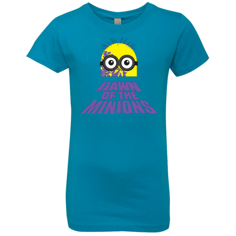 T-Shirts Turquoise / YXS Dawn Minion Girls Premium T-Shirt