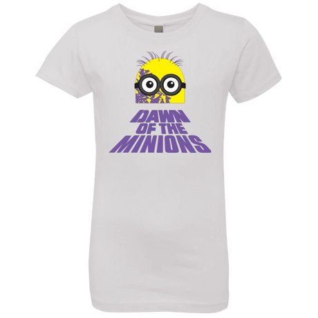 T-Shirts White / YXS Dawn Minion Girls Premium T-Shirt