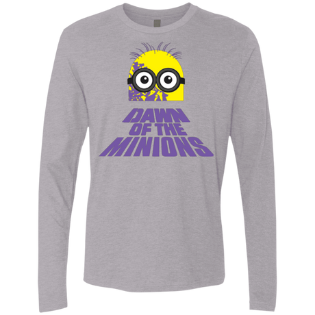 T-Shirts Heather Grey / Small Dawn Minion Men's Premium Long Sleeve