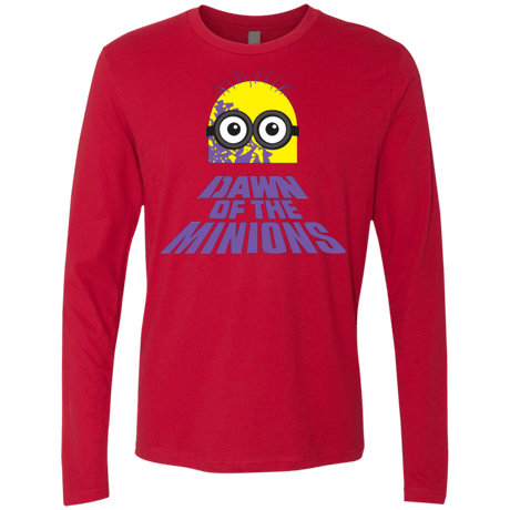 T-Shirts Red / Small Dawn Minion Men's Premium Long Sleeve