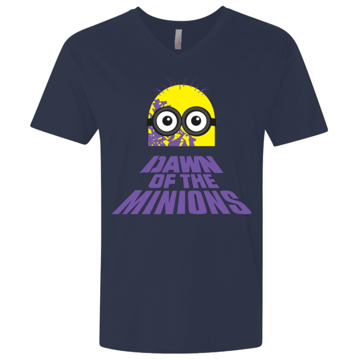T-Shirts Midnight Navy / X-Small Dawn Minion Men's Premium V-Neck