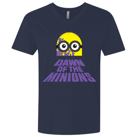 T-Shirts Midnight Navy / X-Small Dawn Minion Men's Premium V-Neck