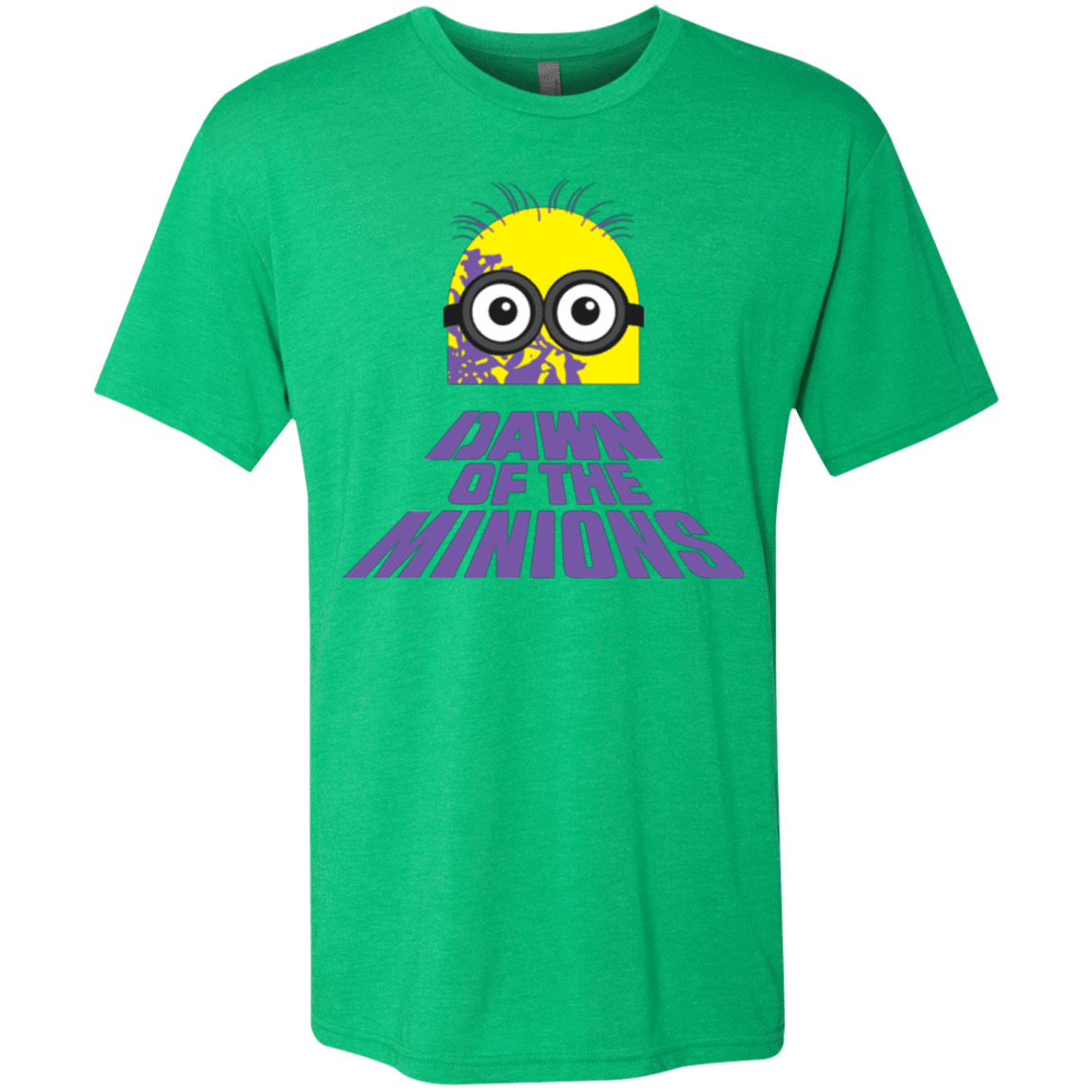 T-Shirts Envy / Small Dawn Minion Men's Triblend T-Shirt