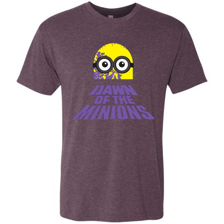 T-Shirts Vintage Purple / Small Dawn Minion Men's Triblend T-Shirt