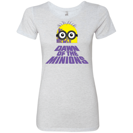 T-Shirts Heather White / Small Dawn Minion Women's Triblend T-Shirt