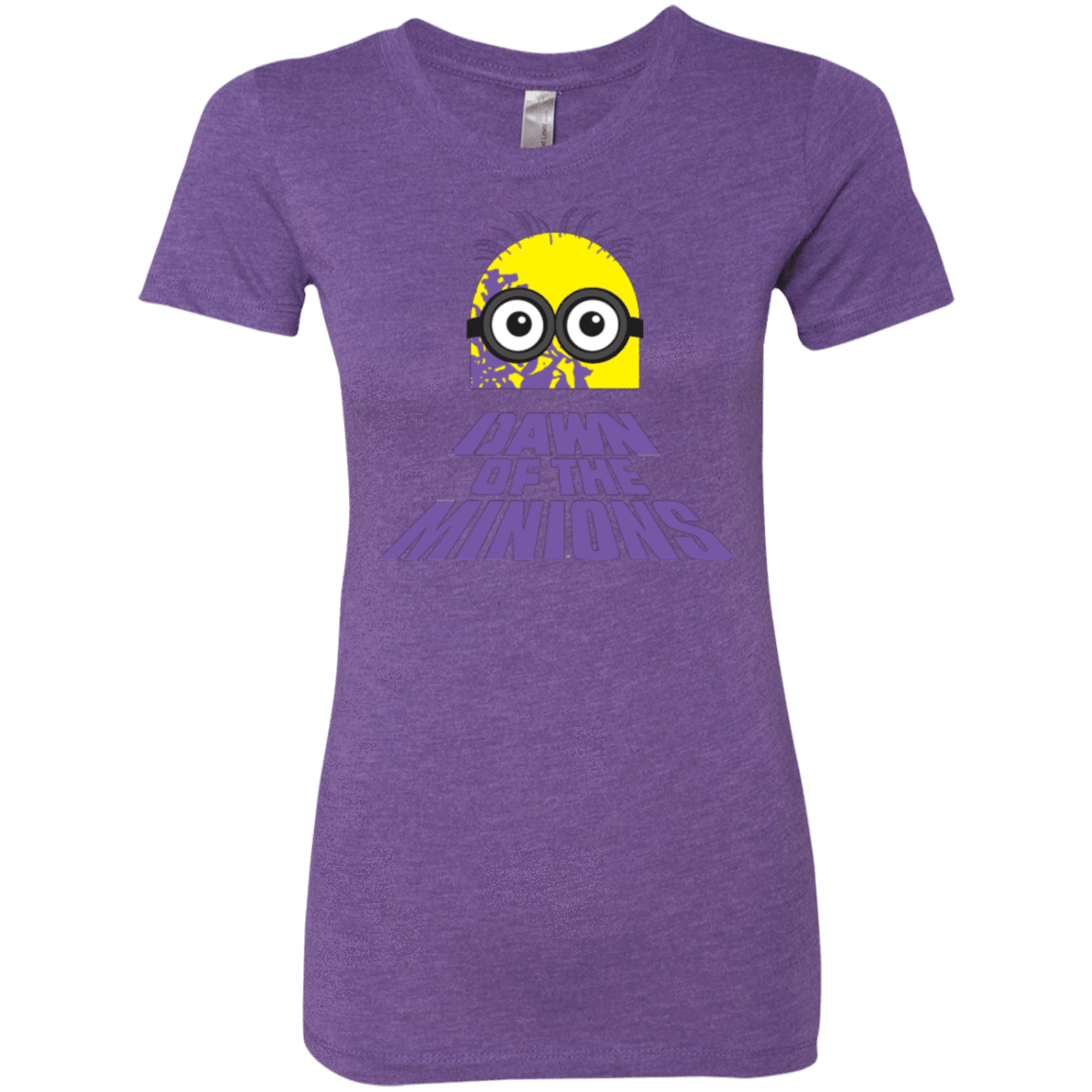 T-Shirts Purple Rush / Small Dawn Minion Women's Triblend T-Shirt