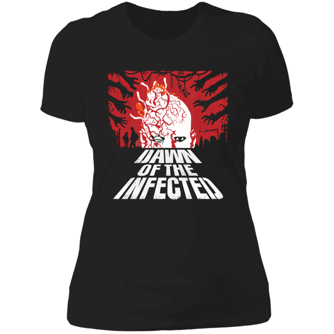 T-Shirts Black / X-Small Dawn of the Infected Women's Premium T-Shirt