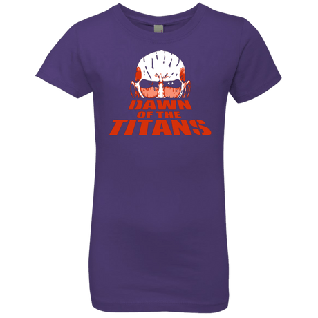 T-Shirts Purple Rush / YXS Dawn of the Titans Girls Premium T-Shirt