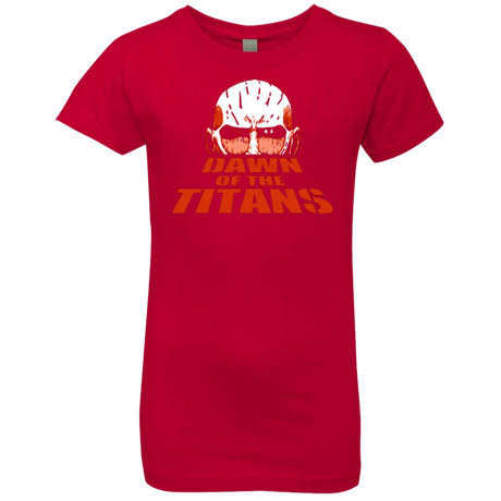 T-Shirts Red / YXS Dawn of the Titans Girls Premium T-Shirt