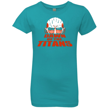 T-Shirts Tahiti Blue / YXS Dawn of the Titans Girls Premium T-Shirt