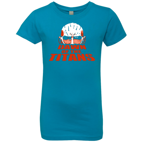 T-Shirts Turquoise / YXS Dawn of the Titans Girls Premium T-Shirt