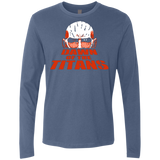 T-Shirts Indigo / Small Dawn of the Titans Men's Premium Long Sleeve