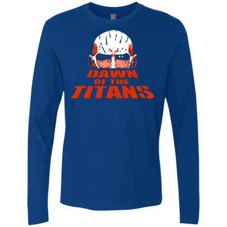 T-Shirts Royal / Small Dawn of the Titans Men's Premium Long Sleeve