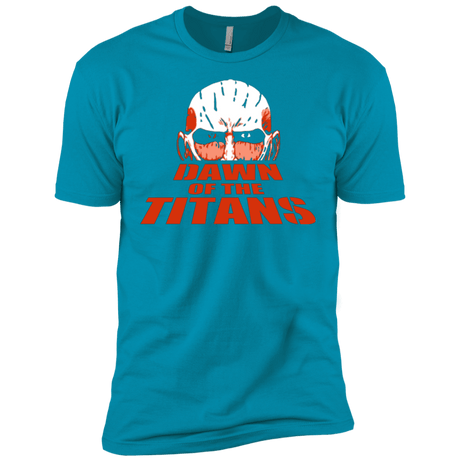 T-Shirts Turquoise / X-Small Dawn of the Titans Men's Premium T-Shirt