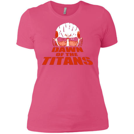 T-Shirts Hot Pink / X-Small Dawn of the Titans Women's Premium T-Shirt