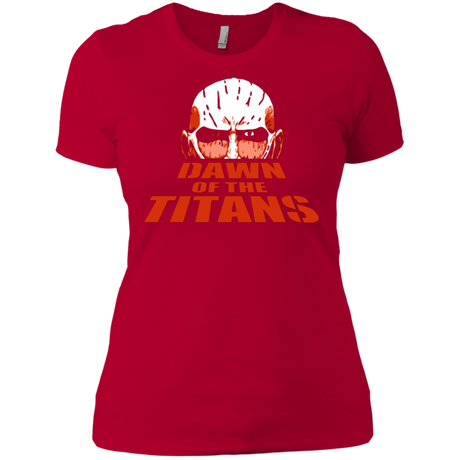 T-Shirts Red / X-Small Dawn of the Titans Women's Premium T-Shirt