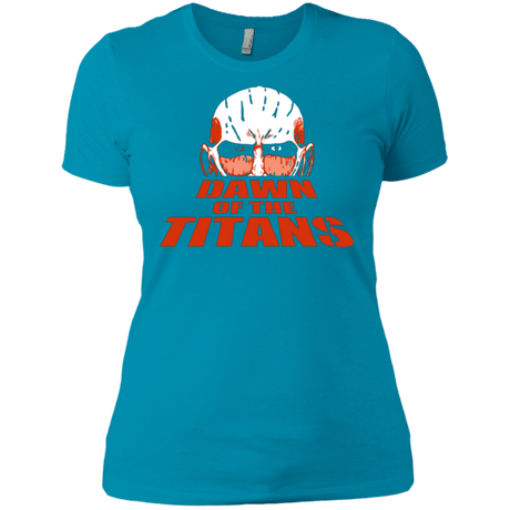 T-Shirts Turquoise / X-Small Dawn of the Titans Women's Premium T-Shirt