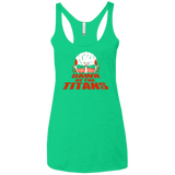 T-Shirts Envy / X-Small Dawn of the Titans Women's Triblend Racerback Tank