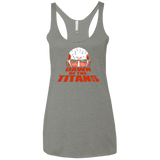 T-Shirts Venetian Grey / X-Small Dawn of the Titans Women's Triblend Racerback Tank
