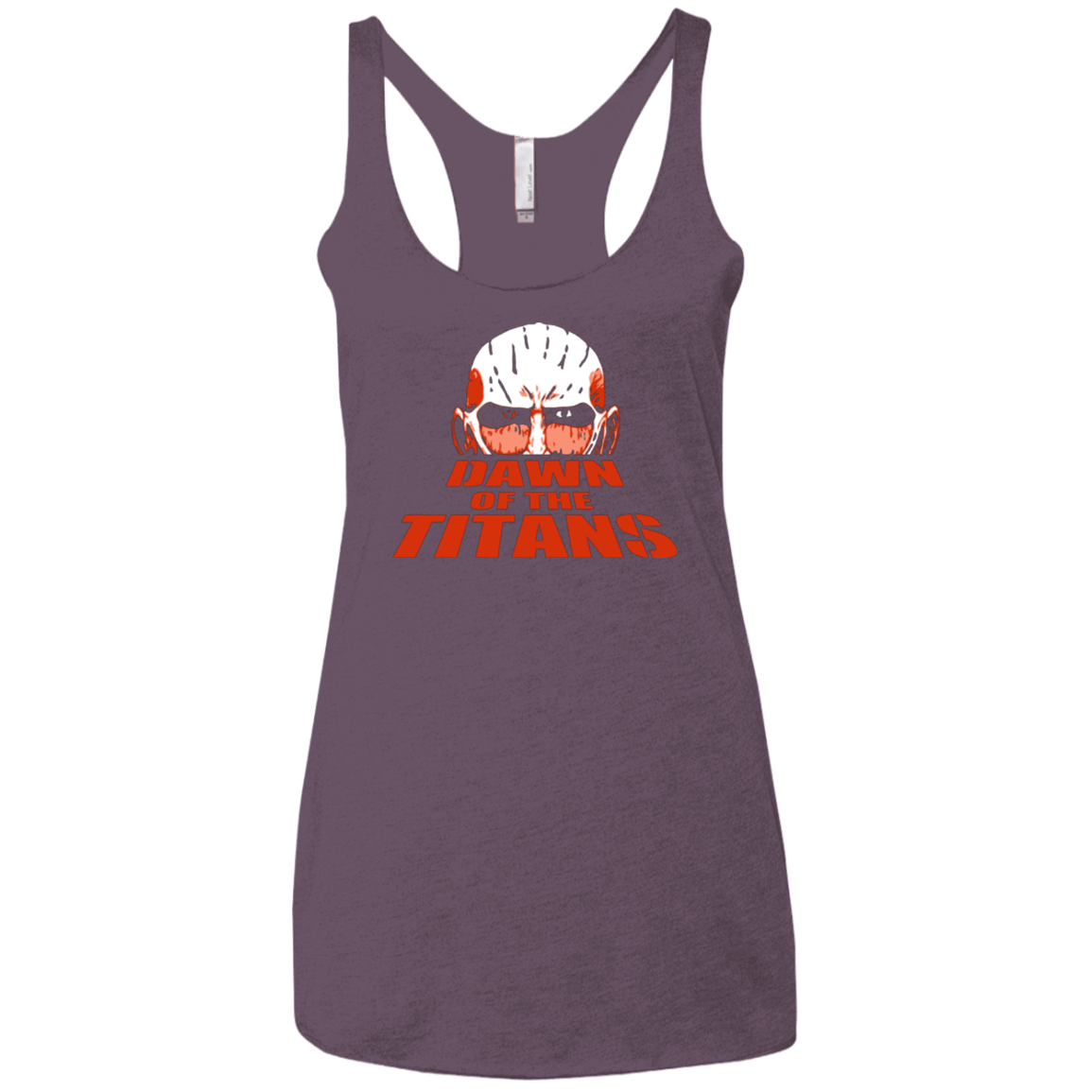 T-Shirts Vintage Purple / X-Small Dawn of the Titans Women's Triblend Racerback Tank