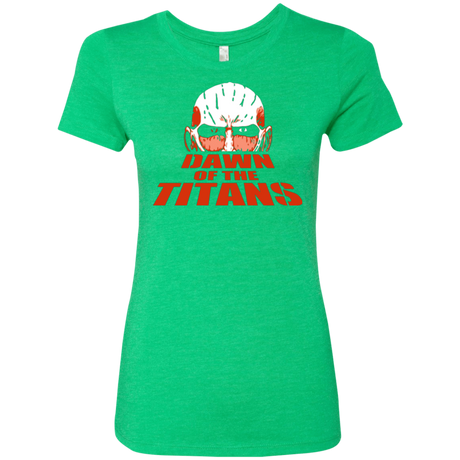 T-Shirts Envy / Small Dawn of the Titans Women's Triblend T-Shirt