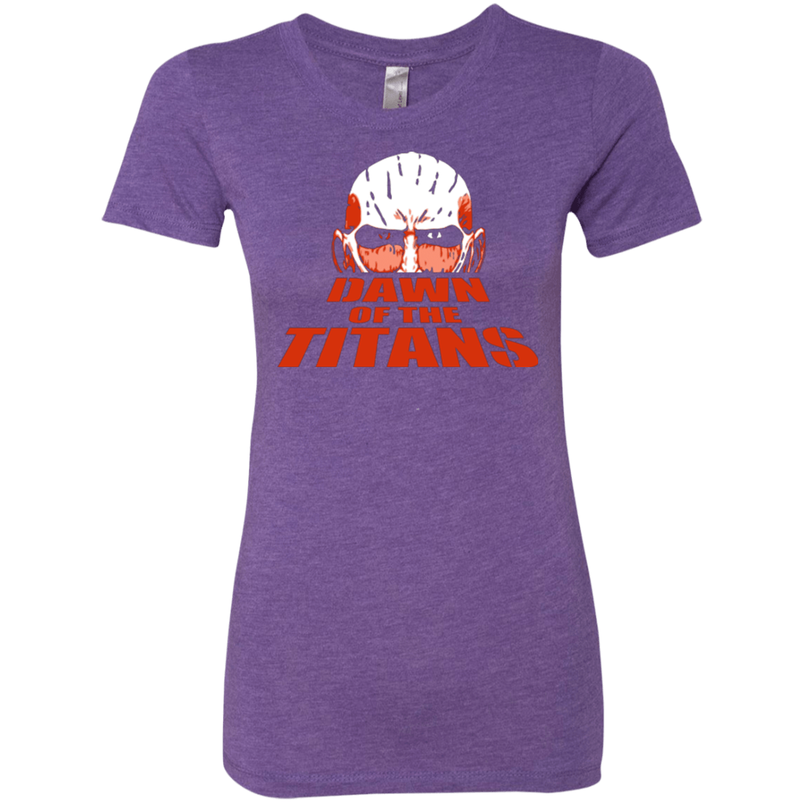 T-Shirts Purple Rush / Small Dawn of the Titans Women's Triblend T-Shirt