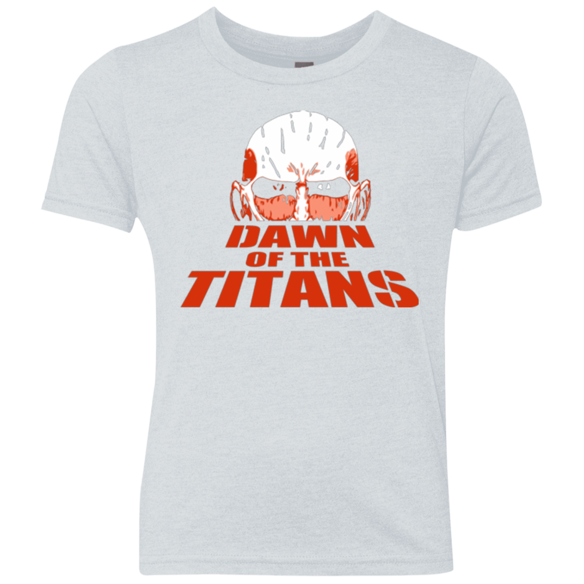T-Shirts Heather White / YXS Dawn of the Titans Youth Triblend T-Shirt