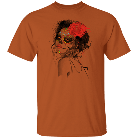 T-Shirts Texas Orange / S Day of the Dead T-Shirt