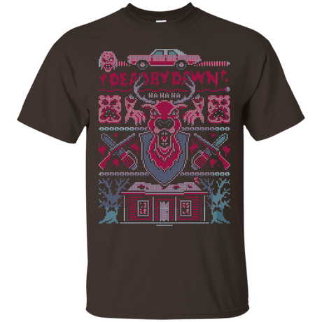 T-Shirts Dark Chocolate / S Dead by Dawn Ugly Sweater T-Shirt