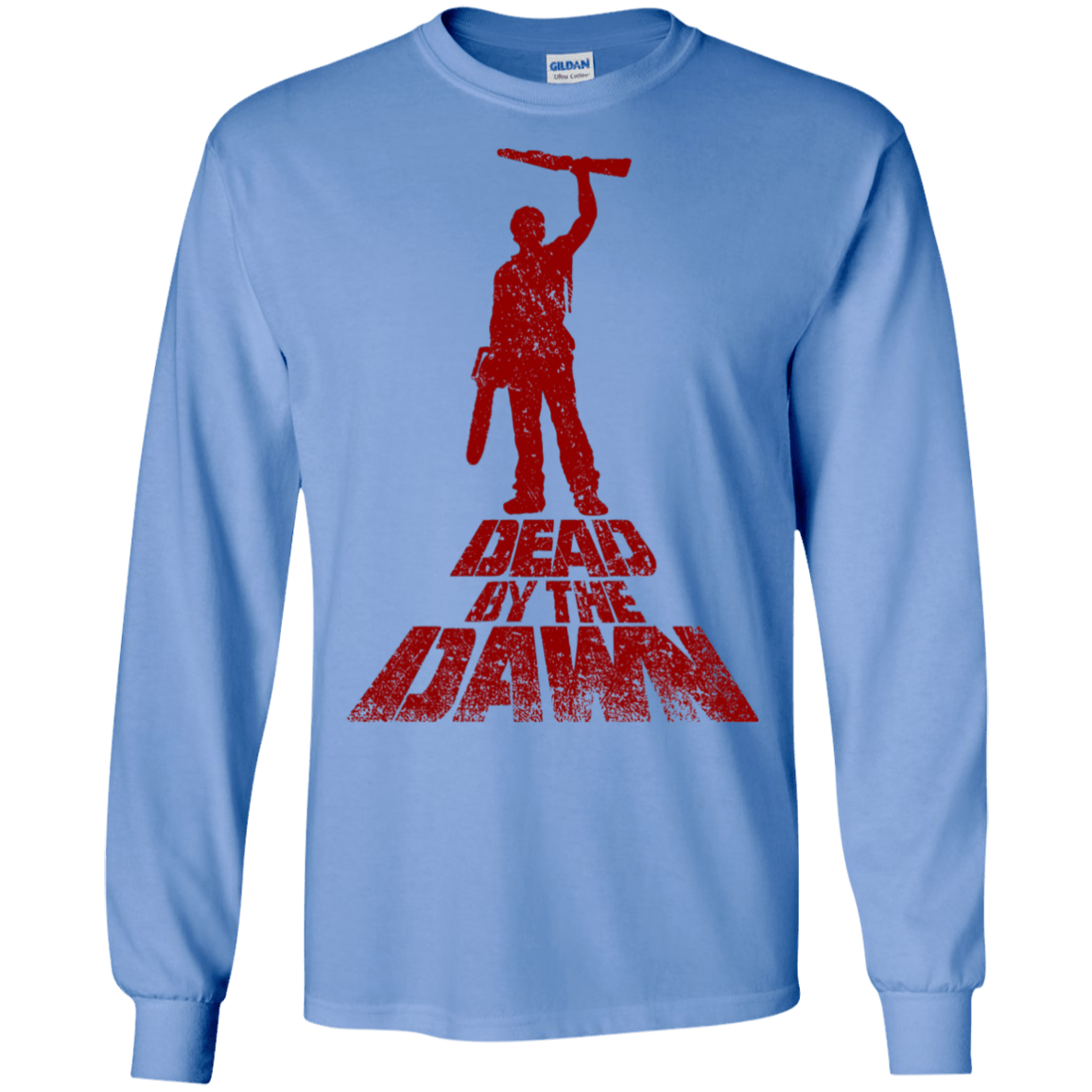 T-Shirts Carolina Blue / S Dead by the Dawn Men's Long Sleeve T-Shirt